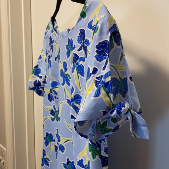 Banana Republic light blue floral dress - Picture 3 of 3